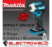Makita DTD171Z 18V Li-ion sans fil Brushless 4-Stage Impact Driver - peau uni...
