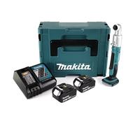 Makita DTL 061 RMJ Clé à chocs angulaire sur batterie 18V 1/4" 60Nm + 2x batterie 4,0Ah + chargeur + Makpac