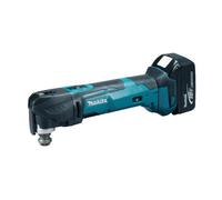 Makita DTM51RFJX1 - Cutter de Meuleuse multifonctions (18 V, 3 Ah, Lithium-Ion, accessoires inclus)