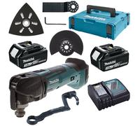 Découpeur ponceur multifonctions Makita DTM51RFJX1 - 18V 3Ah Li-Ion et Accessoires