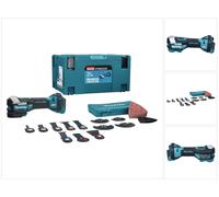 Makita DTM52ZJX2 Outil multifonctions sans fil Starlock Max Brushless 18V + Coffret Makpac + Set d'accessories, 43 pcs. - sans batterie, sans chargeur