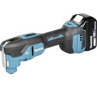 Makita DTM53RTJX1 Outil multifonction sans fil + 2 batteries, + chargeur, + mallette, + accessoires 18 V 5 Ah Nombre d’accus