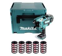 Makita DTR 180 ZJ Connecteur d'armatures sans fil 18V Brushless en Makpac avec 25x fil de ligature - sans batterie ni chargeur