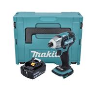Makita DTS141F1J Visseuse oléopneumatique sans fil 40Nm 1/4" Brushless 18V + 1x Batterie 3,0Ah + Coffret Makpac - sans charger