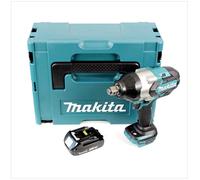 Makita DTW 1001 Y1J 18 V Li-Ion Brushless Boulonneuse à chocs sans fil avec Boîtier Makpac + 1x Batterie BL 1815 1,5 Ah - sans Chargeur
