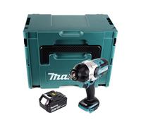 Makita DTW 1002 G1J Clé à choc sans fil 18 V 1000 Nm 1/2" Brushless + 1x batterie 6,0 Ah + Makpac - sans chargeur