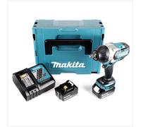 Makita DTW 1002 RFJ 18 V Li-Ion Brushless Boulonneuse à chocs sans fil avec Boîtier Makpac + 2x Batteries BL 1830 3,0 Ah + Chargeur rapide DC 18 RC