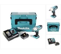 Makita DTW 190 RF1J 18V Li-Ion Boulonneuse à chocs sans fil avec boîtier Makpac + 1x Batterie BL 1830 3,0 Ah + Chargeur rapide DC 18 RC