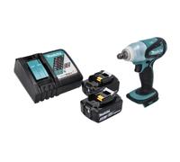 Makita DTW 251 RT Visseuse à choc sans fil 18 V 230 Nm 1/2'' + 2x batterie 5,0 Ah + chargeur