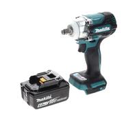 Makita DTW 300 G1 Visseuse à chocs sans fil 18 V 330 Nm 1/2" brushless + 1x Batterie 6,0 Ah - sans chargeur
