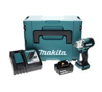 Makita DTW 300 RG1J Visseuse à chocs sans fil 18 V 330 Nm 1/2" Brushless + 1x Batterie 6.0 Ah + Chargeur + Makpac