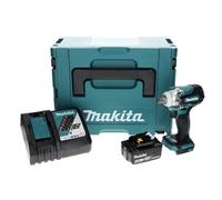 Makita DTW 300 RM1J Visseuse à chocs sans fil 18 V 330 Nm 1/2" + 1x Batterie 4,0 Ah + Chageur + Coffret Makpac