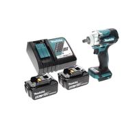 Makita DTW 300 RT Visseuse à chocs sans fil 18 V 330 Nm 1/2" Brushless + 2x Batteries 5.0 Ah + Chargeur
