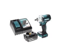 Makita DTW 300 RT1 Visseuse à chocs sans fil 18 V 330 Nm 1/2" Brushless + 1x Batterie 5,0 Ah + Chargeur