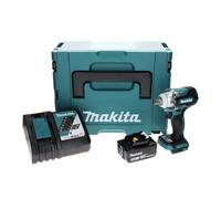 Makita DTW 300 RT1J Visseuse à chocs sans fil 18 V 330 Nm 1/2" Brushless + 1x Batterie 5.0 Ah + Chargeur + Makpac