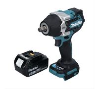 Makita DTW 700 F1 18 V Visseuse à chocs sans fil 700 Nm 1/2" XPT brushless + 1x Batterie 3,0 Ah - sans chargeur