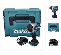 Makita DTW 700 F1J Visseuse à chocs sans fil 18 V 700 Nm 1/2" XPT brushless + 1x Batterie 3,0 Ah + Makpac - sans chargeur