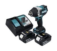 Makita DTW 700 RG Visseuse à chocs sans fil 18 V 700 Nm 1/2" XPT Brushless + 2x Batteries 6,0 Ah + Chargeur