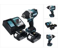 Makita DTW 700 RG Visseuse à chocs sans fil 18 V 700 Nm 1/2" XPT Brushless + 2x Batteries 6,0 Ah + Chargeur