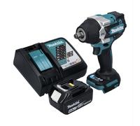 Makita DTW 700 RG1 Visseuse à chocs sans fil 18 V 700 Nm 1/2" XPT brushless + 1x Batterie 6,0 Ah + Chargeur