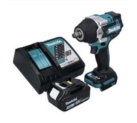 Makita DTW 700 RT1 Visseuse à chocs sans fil 18 V 700 Nm 1/2" XPT Brushless + 1x Batterie 5,0 Ah + Chargeur