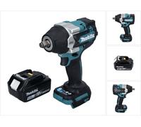 Makita DTW 700 T1 Visseuse à chocs sans fil 18 V 700 Nm 1/2" XPT brushless + 1x Batterie 5,0 Ah - sans chargeur