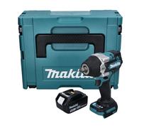 Makita DTW 700 T1J Visseuse à chocs sans fil 18 V 700 Nm 1/2" XPT brushless + 1x Batterie 5,0 Ah + Makpac - sans chargeur
