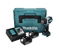 Makita DTW 701 RFJ clé à chocs sans fil 18 V 700 Nm 1/2'' XPT Brushless + 2x batterie 3,0 Ah + chargeur + Makpac