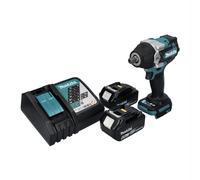 Makita DTW 701 RG Clé à choc sans fil 18 V 700 Nm 1/2'' XPT Brushless + 2x batterie 6,0 Ah + chargeur