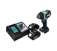 Makita DTW 701 RT Clé à choc sans fil 18 V 700 Nm 1/2'' XPT Brushless + 2x batterie 5,0 Ah + chargeur
