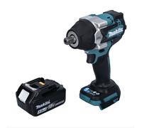 Makita DTW 701 T1 Visseuse à choc sans fil 18 V 700 Nm 1/2'' XPT Brushless + 1x batterie 5,0 Ah - sans chargeur