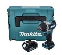 Makita DTW 701 T1J Clé à choc sans fil 18 V 700 Nm 1/2'' XPT Brushless + 1x batterie 5,0 Ah + Makpac - sans chargeur