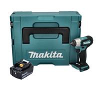 Makita DTW180F1J Boulonneuse à choc sans fil 180Nm 18V 3/8" Brushless + 1x Batterie 3,0Ah + Coffret Makpac - sans chargeur