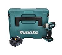 Makita DTW180F1J Boulonneuse à choc sans fil 180Nm 18V 3/8" Brushless + 1x Batterie 6,0Ah + Coffret Makpac - sans chargeur