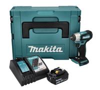 Makita DTW180RF1J Boulonneuse à choc 180Nm 18V 3/8" Brushless + 1x Batterie 5,0Ah + Chargeur + Coffret Makpac
