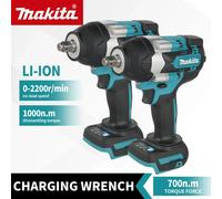 Makita DTW700 1000N.M perceuse sans fil tournevis outils électriques rechargeables ynamométrique clé électrique sans brosse couple élevé Pas de batterie