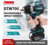 Makita DTW700 18V clé électrique sans brosse perceuse sans fil tournevis livraison gratuite grand couple outils électriques ynamométrique No battery