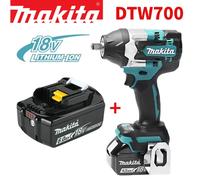 Makita DTW700 18V clé électrique sans brosse perceuse sans fil tournevis outil électrique à couple élev ynamométrique son rechargeable 1PCS DTW700