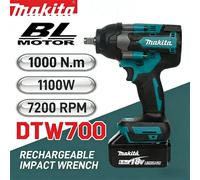 Makita DTW700 18V LXT hocs sans brosse 1000N · m - pour réparation automobile assemblage d'équipement lourd outil sans fil (sans batterie) Pas de batterie