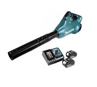 Makita DUB362Z Lot de 2 Ventilateurs de Batterie 18 V + 2 Piles 5,0 Ah BL1850b + Chargeur DC18RC
