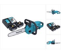 Makita DUC 307 RFX2 tronçonneuse sans fil 18 V 30 cm 7,7 m/s sans balais + 2x batterie rechargeable 3,0 Ah + kit chargeur