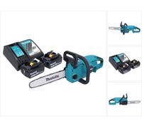 Makita DUC 307 RGX2 tronçonneuse sans fil 18 V 30 cm 7,7 m/s sans balais + 2x batterie 6,0 Ah + chargeur