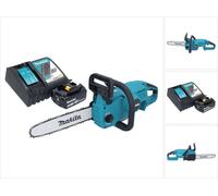 Makita DUC 307 RT1X2 tronçonneuse sans fil 18 V 30 cm 7,7 m/s sans balais + 1x batterie 5,0 Ah + chargeur + chargeur de batterie