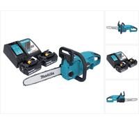 Makita DUC 307 RTX2 tronçonneuse sans fil 18 V 30 cm 7,7 m/s sans balais + 2x batterie 5,0 Ah + chargeur