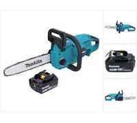 Makita DUC 307 T1X2 tronçonneuse sans fil 18 V 30 cm 7,7 m/s sans balais + 1x batterie 5,0 Ah - sans chargeur