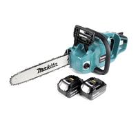 Makita DUC 353 G2 Tronçonneuse à chaîne sans fil 36V ( 2x18V ) Brushless 35 cm + 2x 6,0 Ah batterie - sans chargeur