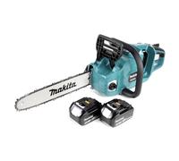Makita DUC 353 M2 Sans fil 36V ( 2x18V ) Sans balais 35 cm + 2x 4,0 Ah Batterie - ohne Ladegert