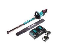 Makita DUH 751 PTE Taille-haies sans fil 18V 75 cm Brushless + 2x batterie 5,0Ah + chargeur double