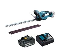 Makita DUH523Z+BL1830B+DC18RC Taille-Haie + 1 Batterie 18V 3Ah Li-Ion + chargeur