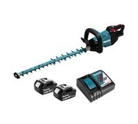Makita DUH602RT2 Taille-haie sans fil 18V avec 2 batteries 5.0Ah BL1850B + chargeur rapide DC18RC